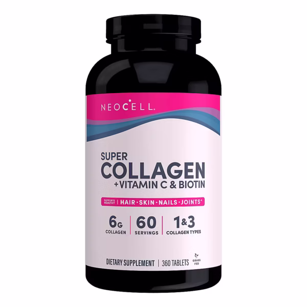 NeoCell Super Collagen + Vitamin C and Biotin Tablets, 360 ct.